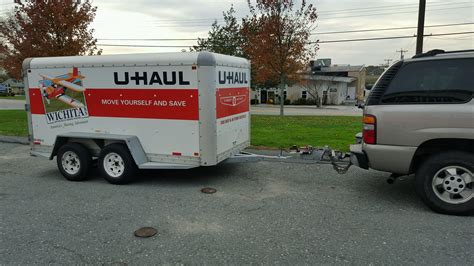 Prices on u haul trailers - The four U-Haul trailer sizes available are: 4 ft x 8 ft. 5 ft x 8 ft. 5 ft x 10 ft. 6 ft x 12 ft. The cost for their smallest cargo trailer starts at $14.95 for local moves. The largest trailer will cost you $29.95 before extra charges are added. If you need your trailer for a long-distance move, you can expect your charges to ramp up.